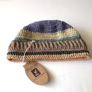 Nepal Handmade Crocheted Striped Beanie